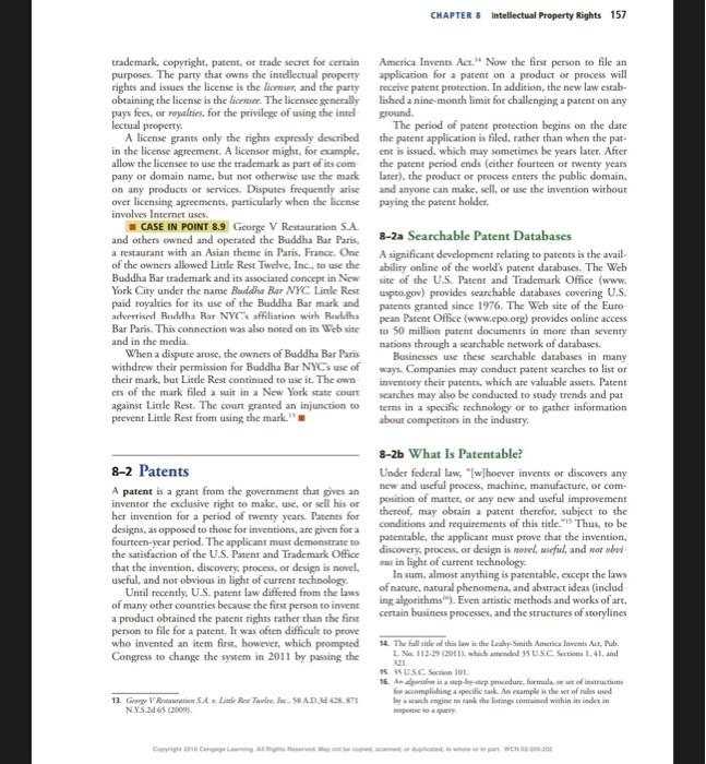 anyone describe these case study 8.7 8.8 8.9