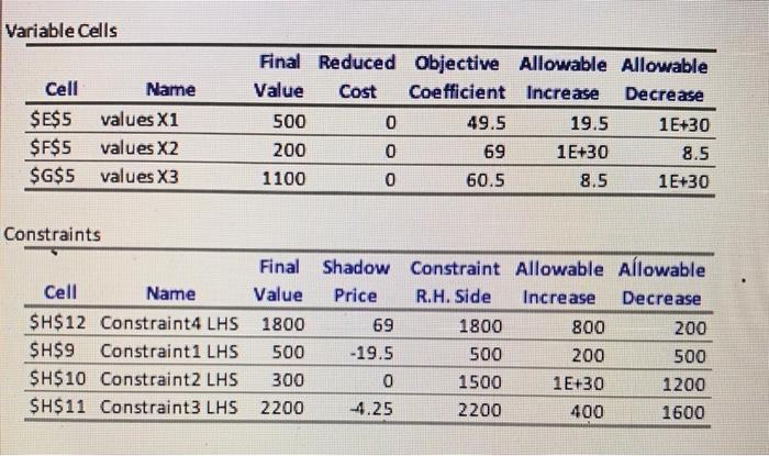 please answer 5 and 6 using the sensitivity