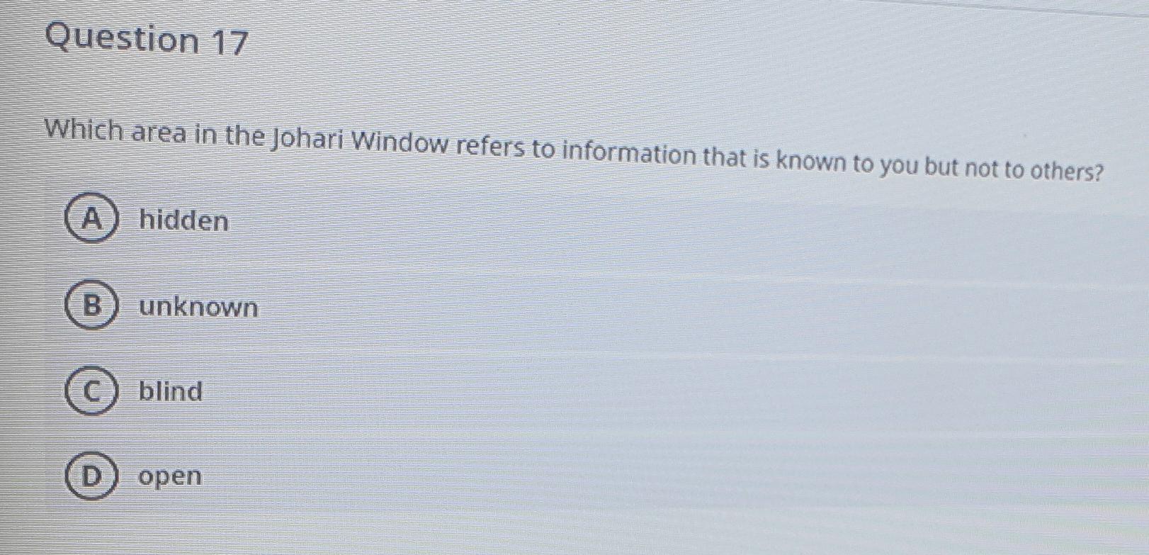solve fast plzzzz and all 1718 Question 17 Which