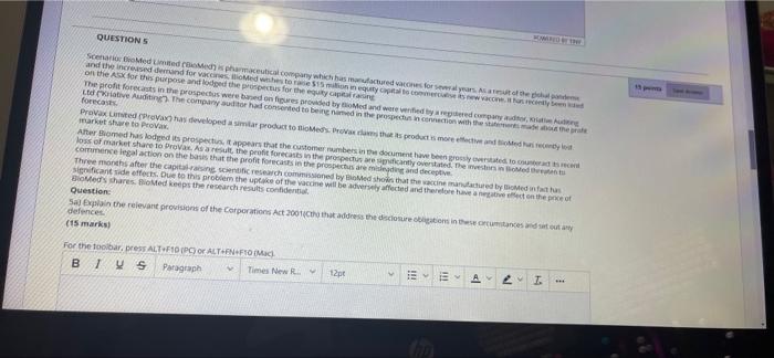 QUESTIONS Scenar Medited pharmaceutical company