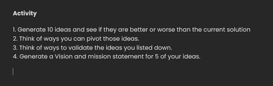 Activity is about technopreneurship: topic on