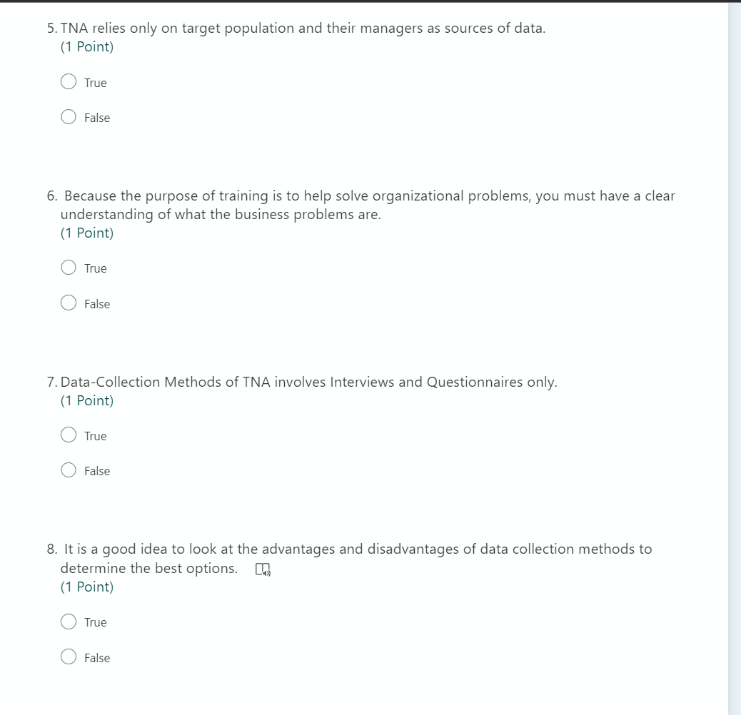 1. Training programs fail when they don't meet