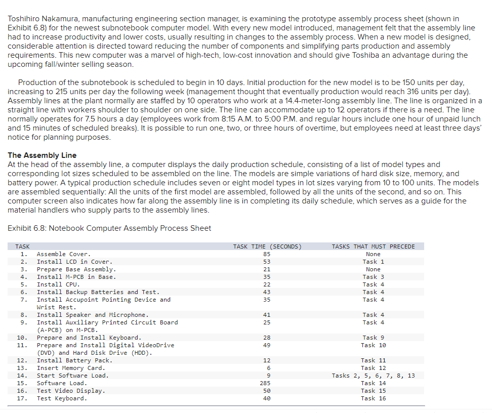 Toshihiro Nakamura, manufacturing engineering