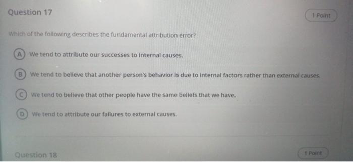 Question 10 1 Point The management in the