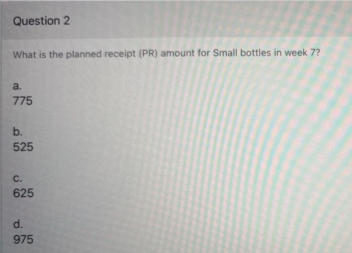 min Large Item OH Lot size or LT Time Work- Small