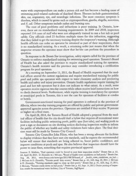 ans the questions using given case study Review