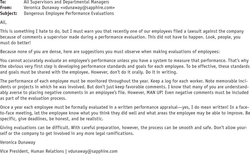 Your Task: Analyze the message and list at least