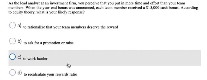 As the lead analyst at an investment firm, you