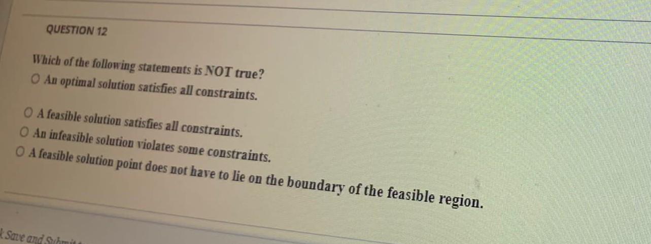 Old MathJax webview QUESTION 12 Which of the