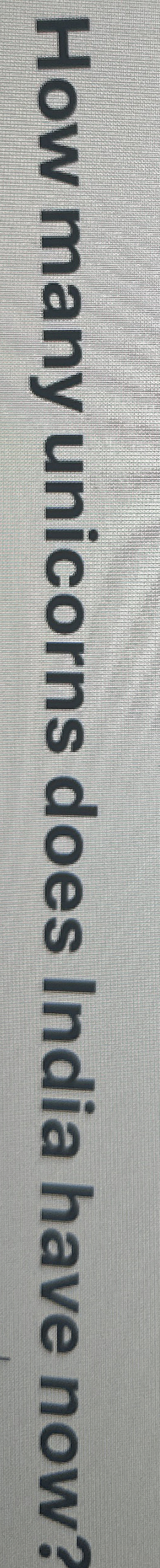 How many unicorns does India have now: