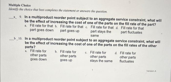 20. Demand management in JIT is handled through