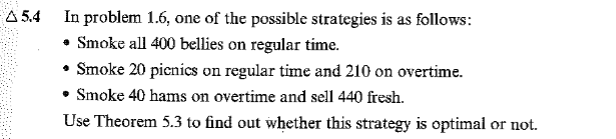 0 5 . 4 I n problem 1 . 6 , one o f the possible