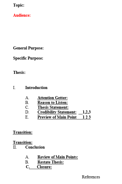 Write an informative speech on "how students can