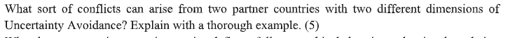 What sort of conflicts can arise from two partner