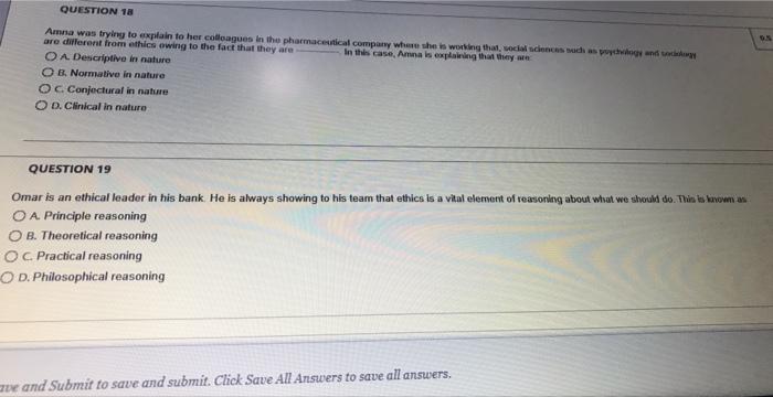 solve this please QUESTION 18 OX Anna was trying