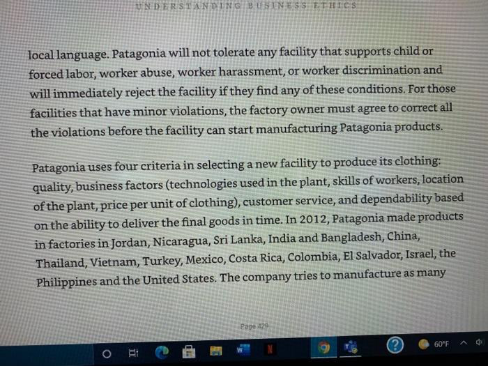 Compare and contrast management decisions made in