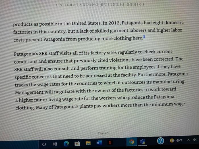 Compare and contrast management decisions made in
