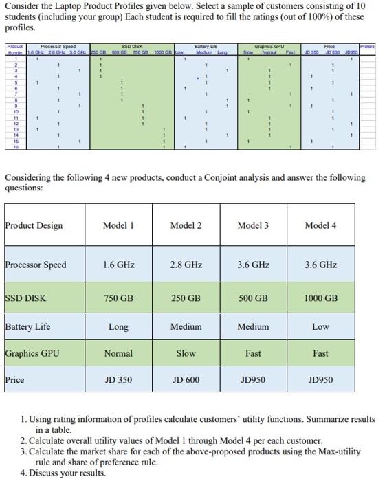 Engineering marketing Consider the Laptop Product