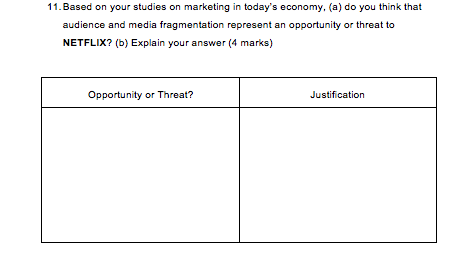 CASE STUDY: Please read the following case study