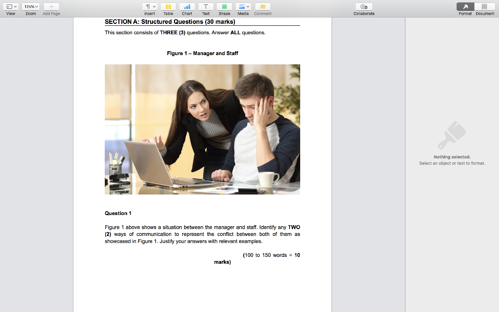 125% Zoom + Add Page View Collaborate Format