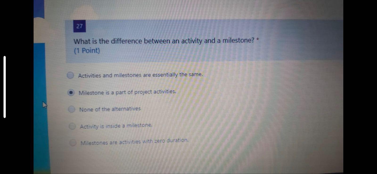 27 What is the difference between an activity and