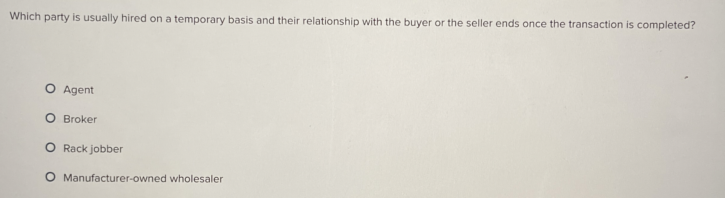 Which party is usually hired on a temporary basis