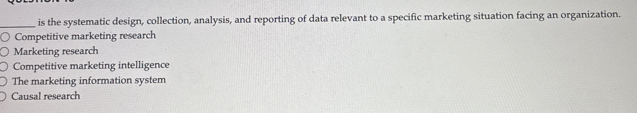 q , is the systematic design, collection,