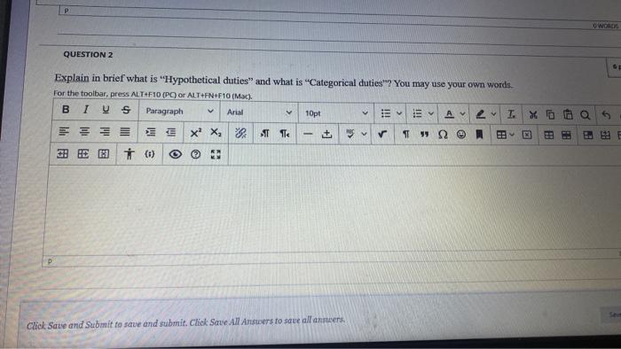 please quickly QUESTION 2 61 Explain in brief