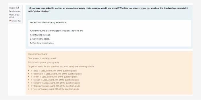 Q13. The question is partially correct, so