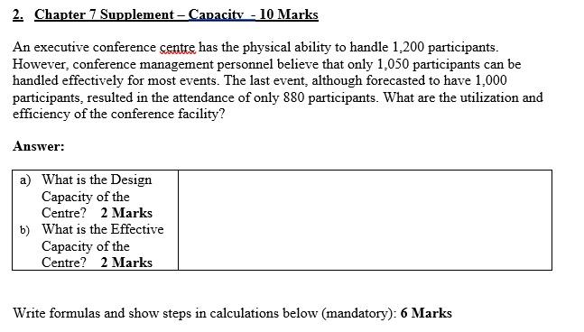 1. Chapter 7 - Crossover Charts - 10 Marks