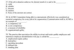 I need the answers to the following MCQs