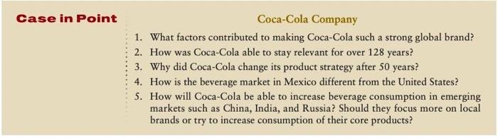 answer the 5 case point questions at the end