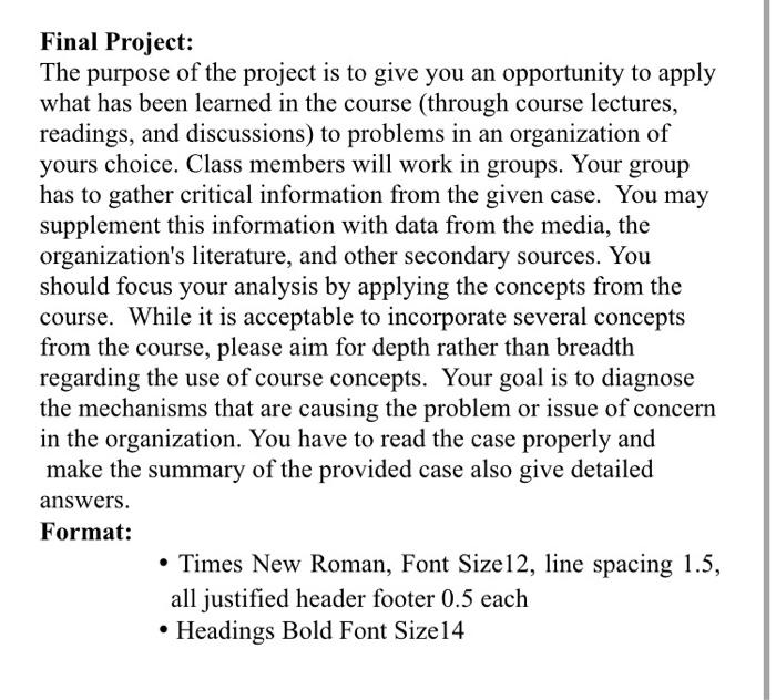 it is question consist of 2 part, so please solve