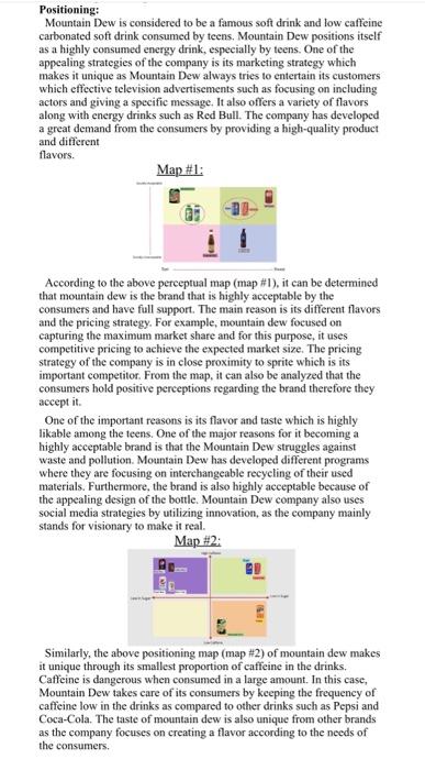 topic:Nike Include a positioning map about nike