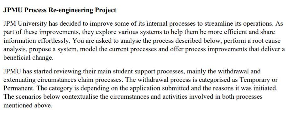 Propose an enterprise system and its