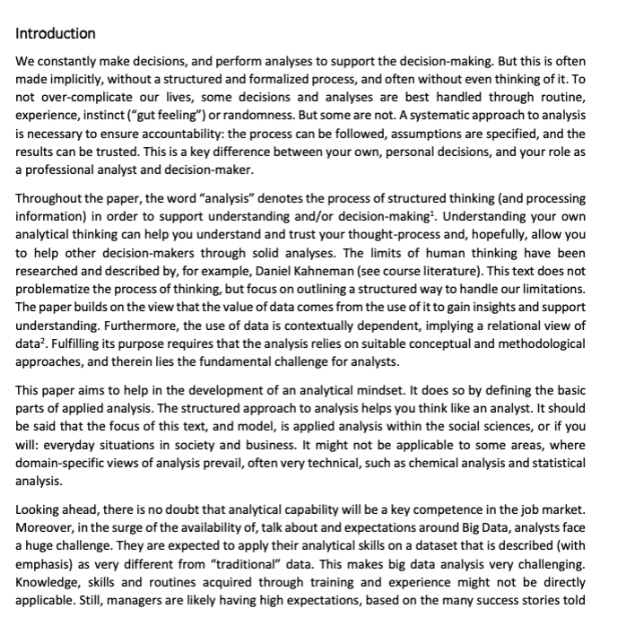 Make an analytics portfolio For your life-long