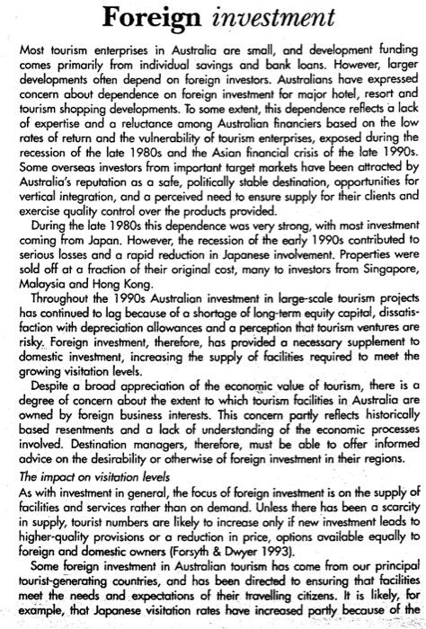 answer this question for this case study Foreign