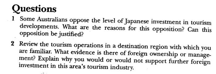 answer this question for this case study Foreign