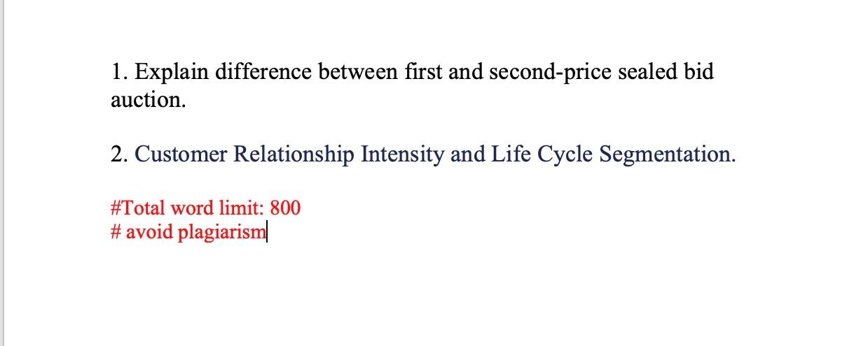 1. Explain difference between first and