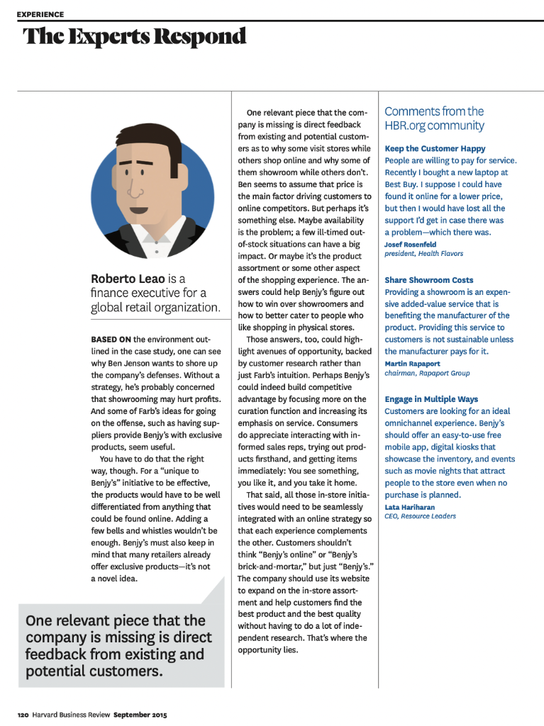 Based on the case study Can You Win Back Online