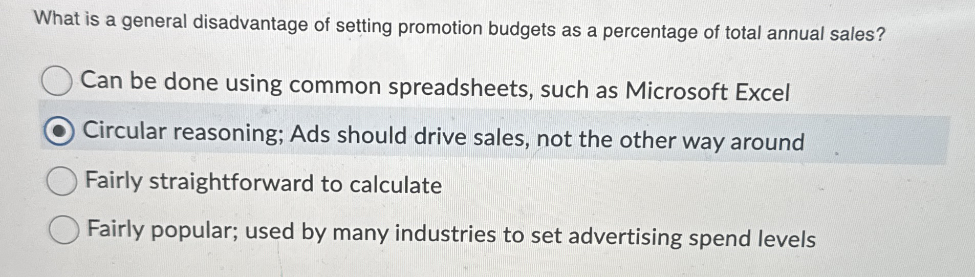 What is a general disadvantage of setting