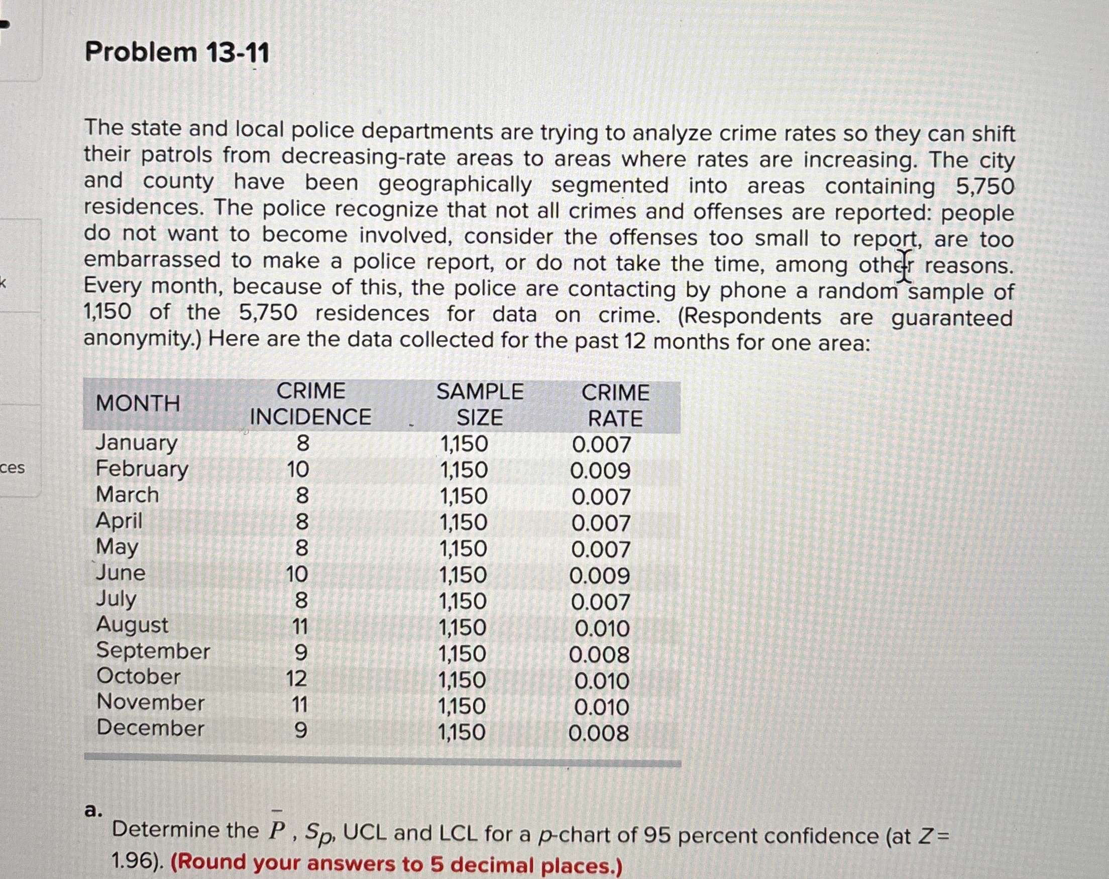 Problem 1 3 - 1 1 The state and local police
