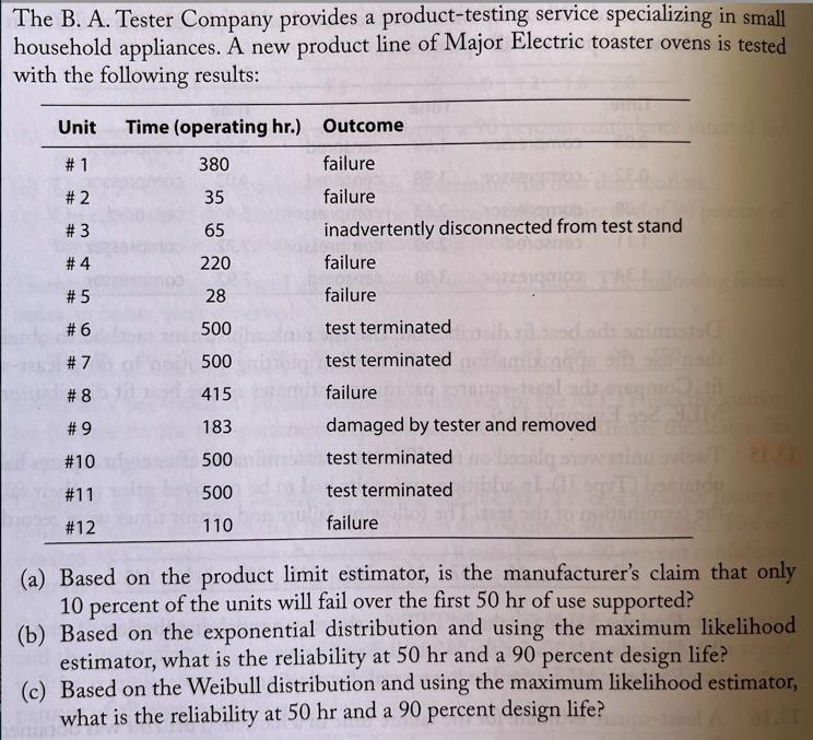 13.19) An Introduction to reliability and
