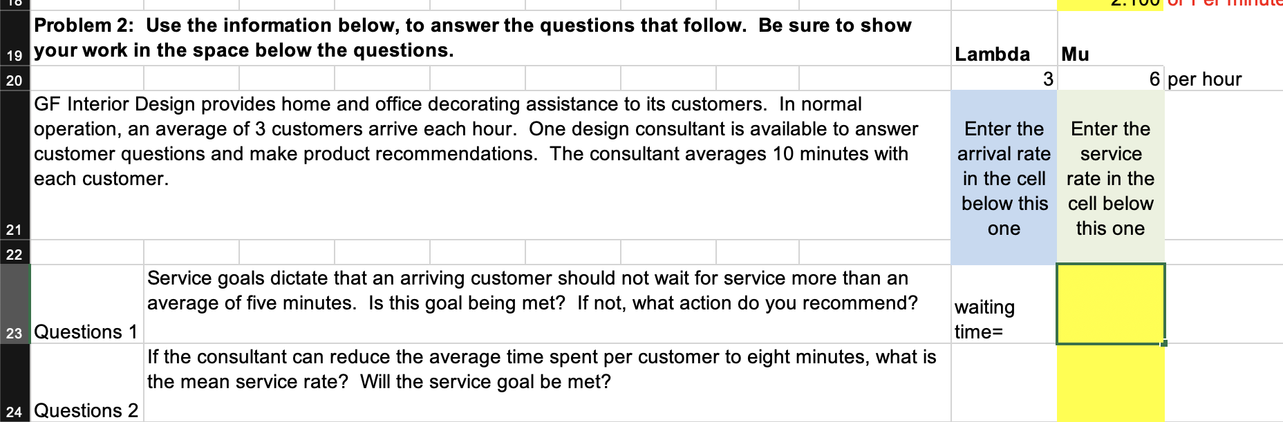 Can you please post the solution in the excel