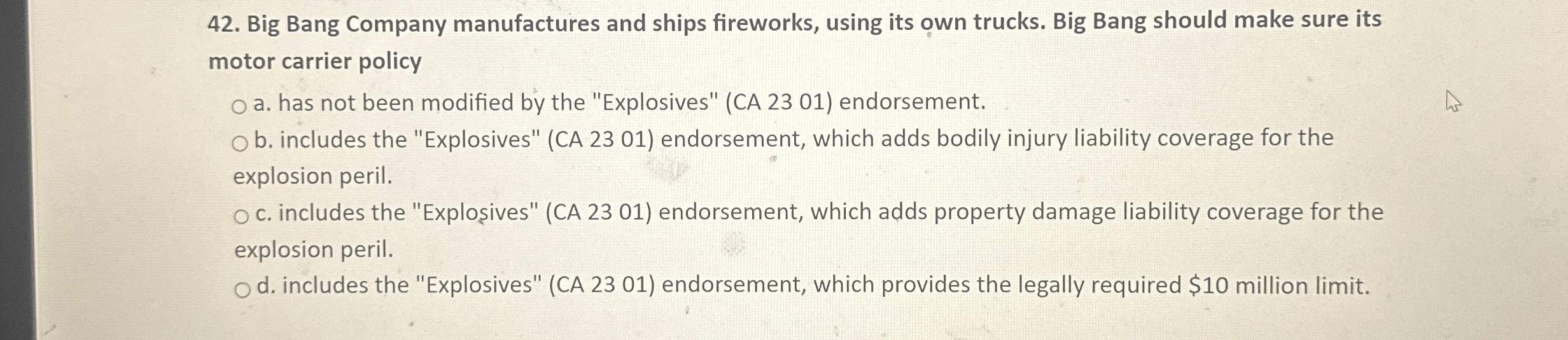 Big Bang Company manufactures and ships