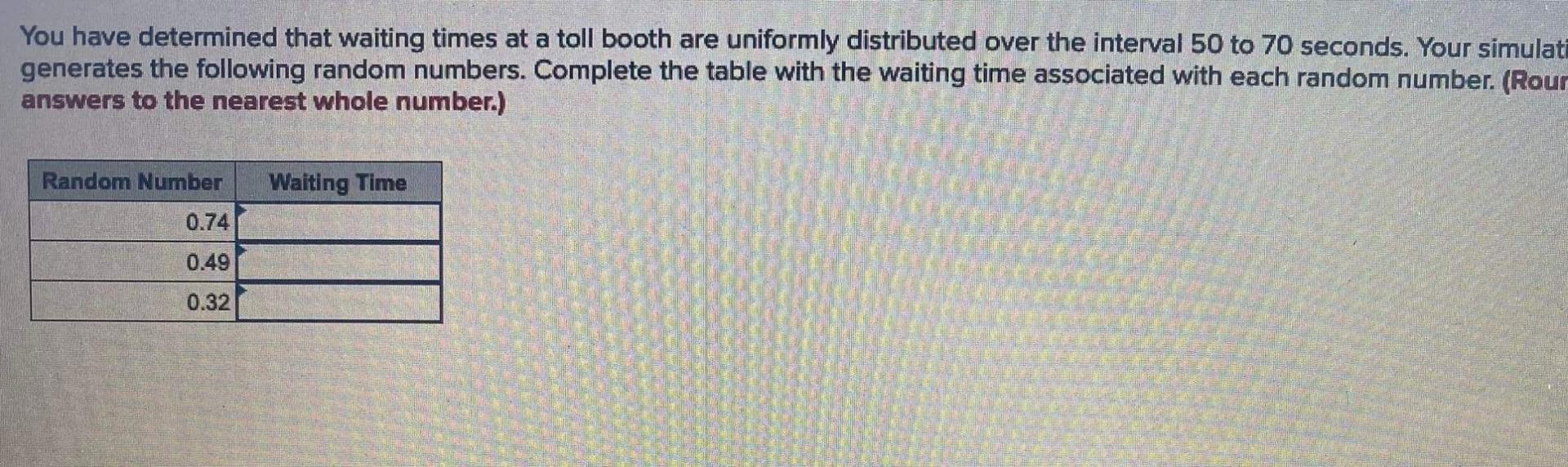 Given this frequency distribution, what demand