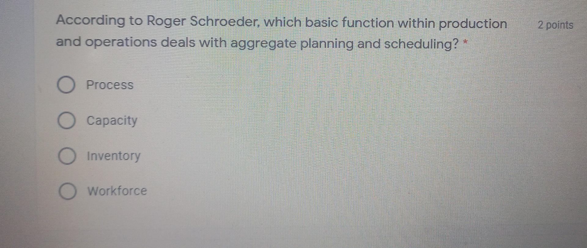 2 points According to Roger Schroeder, which
