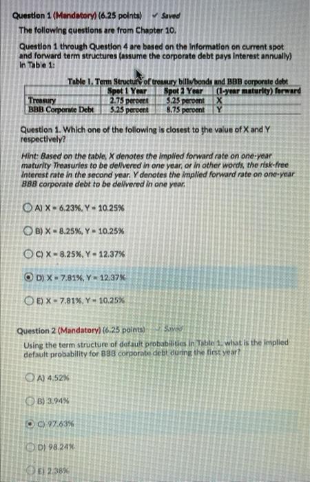 please check the answers selected and help woth