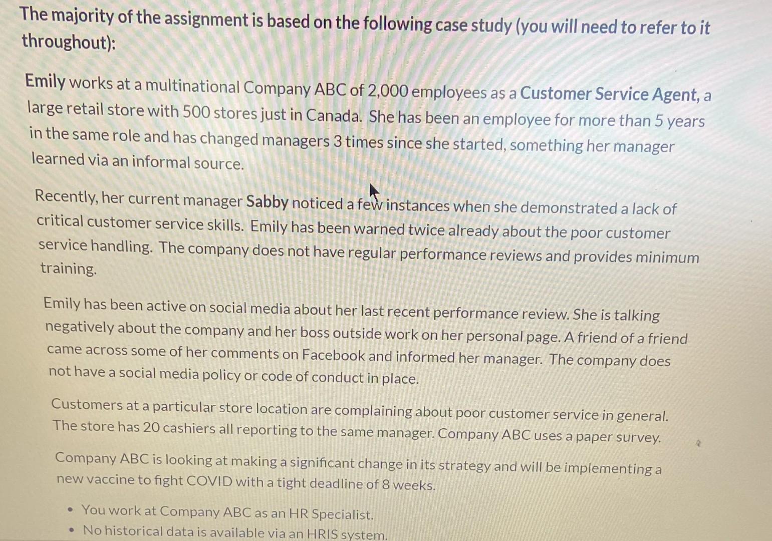 need to answer from the summary The majority of