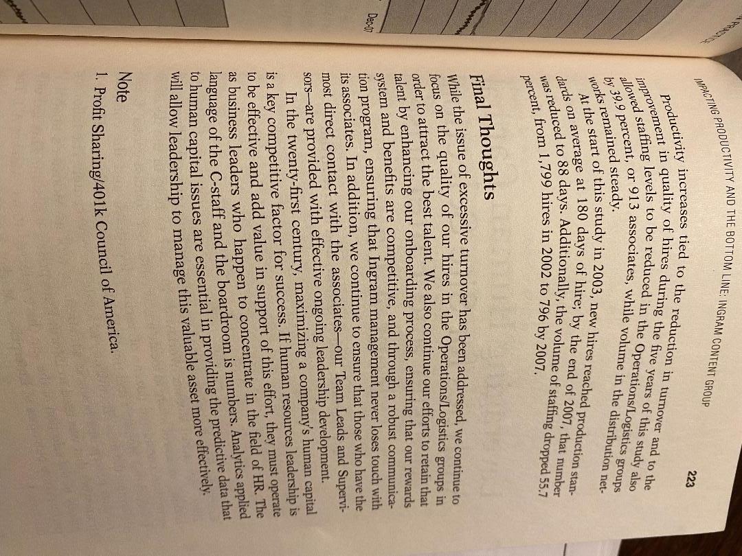 After completing the reading assignment, case